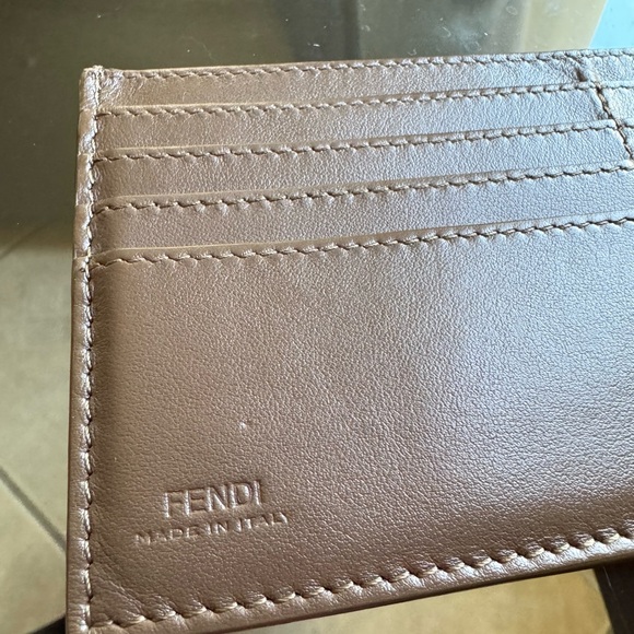 Fendi leather wallet insert - Picture 3 of 8